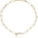 Amazon.com: Une Douce Choker Necklaces for Women, Chain Link .