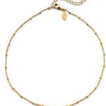 Amazon.com: Choker Necklace, Gold Choker Necklaces for Women | 14k .