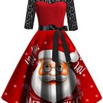 Amazon.com: aihihe Christmas Dresses for Women Short Sleeve .