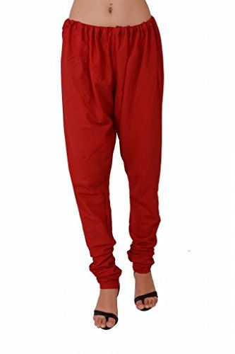 Stylenmart Women's Readymade India Red Churidars Pants | Pants .