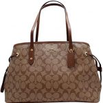 Coach Women's Hand shoulder bag F57842 Khaki /Brown: Handbags .