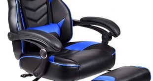 Amazon.com: ELECWISH Ergonomic Computer Gaming Chair, PU Leather .