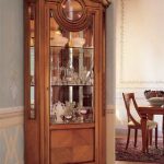 Corner showcase with glass facade, Alf - Luxury furniture