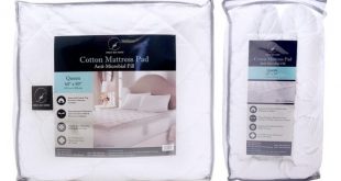 Shop Home Fashions Design Ultra-Soft Quilted Cotton Mattress Pad .