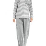 Genuwin Cotton Pajamas for Women Long Sleeve Sleepwear Set .