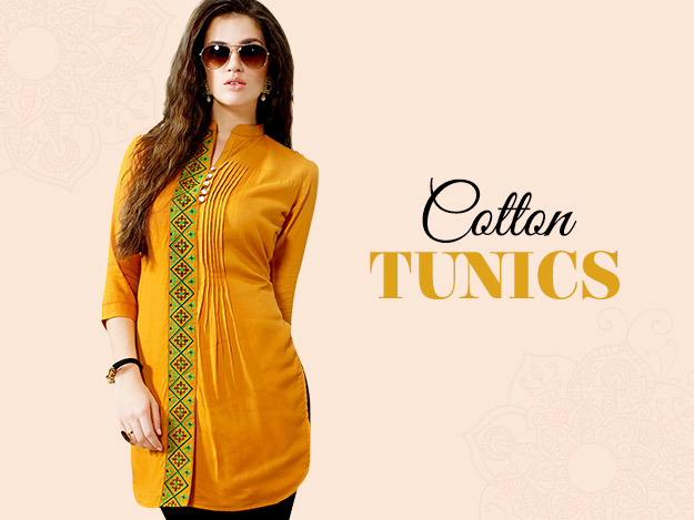 Ultimate styles of Cotton tunics and kurtas for summe