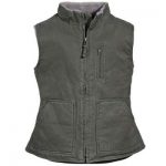 Lakin McKey Vests: Women's Olive Lined Cotton Duck Vest 39