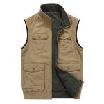 Only US$85.85, shop mens mutil pockets outdoor travel cotton vest .