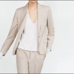 Zara Jackets & Coats | Woman Cream Blazer | Poshma