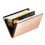 Credit Card Holder Wallet Case Protector RFID Block Aluminum Women .