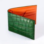 Real Siam Belly Crocodile Leather Men's Wallet Genuine Leather .