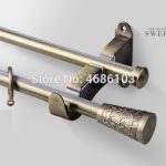 High Quality Stainless steel curtain rod Diameter 19mm double .