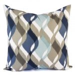 Amazon.com: Blue and Brown Pillows - Navy Blue and Brown Pillow .