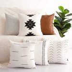 Amazon.com: HOMFINER Decorative Throw Pillow Covers for Couch, Set .