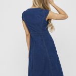 Isla Denim Dress | Blue | UK 8 / US 4 / EU 36 | 6499723908 | Monso