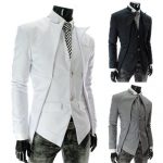 Hot selling Men blazer fashion men's suits outerwear designer .