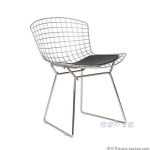Eiffel plated metal chairs wire chair upscale fashion designer .