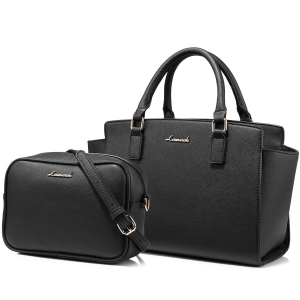Tote Bag Structured Designer Handbags Purses Satchel Bags 2PCS Set .