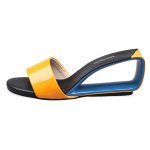 Summer Slippers Women Fashion Designer Sandals Fretwork Wedge Heel .