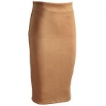 Women's Casual Suede Split Thick Stretchy Short Fashion Designer .