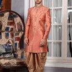 Kesari Exports Wedding Heavy Designer Jacquard Silk Grooms Dhoti .