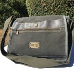 Diesel Bags | Olive Green Canvas Messenger Bag | Poshma
