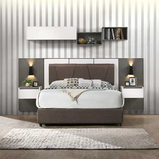 Double Size Modern Design Loft Bed - Buy Queen Size Bed Designs .