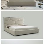 Wooden Headboard Frame Simple Design Double Bed | Bed design .