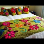 Hand Embroidery New Design bed sheet Collection, Beautiful Double .