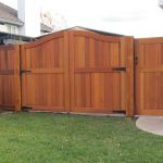 Double gate (With images) | Wood fence gates, Backyard fences .
