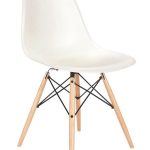 Furniture: Eames Side Chair with Wooden Dowel Legs - Remodelis