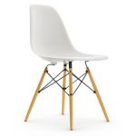Vitra Eames Plastic Side Chair DSW by Charles & Ray Eames, 1950 .