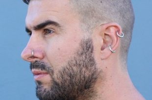 12 Finest Ear Piercing Ideas for Men and its Benefits | Styles At Li