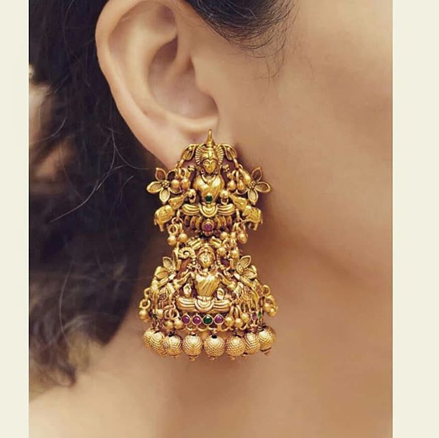 21 Best Wedding Earring Designs For Brides! (With images) | Temple .
