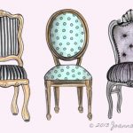 Fancy Chairs… | Joanna Baker : Fashion & Lifestyle Illustratio