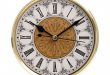 5 1/8" Fancy Clock Insert with Gold Bezel | Klock