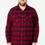 Plaid Flannel Shirt| Big and Tall Flannel Shirts | King Si
