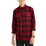 George - George Men's and Big & Tall Long Sleeve Flannel Shirt, up .