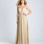 Dresses | Gold Floor Length Dress | Poshma