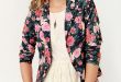 Pretty Floral Blazer - Print Blazer - Floral Print Jacket - $49.