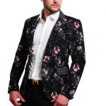 Loldeal 2018 Mens Floral Blazer Flower Print Blazers For Men Large .