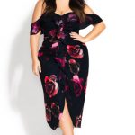 Shop Women's Plus Size Women's Plus Size Decadent Floral Dress - bla