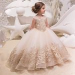 Amazon.com: CJJC Flower Girl Dresses Fashion Elegant Kids Lace .