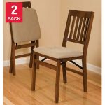 Stakmore Solid Wood Folding Chair, Fruitwood Finish, 2