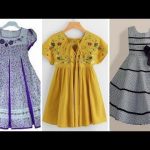 Summer frock,baby lawn frock design 2018/casual frock designs .