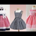 Latest cotton frock designs for girls/Frock from old men shirts .