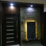 Panelling (With images) | Foyer design, Entrance door design, Door .