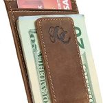 Mens Front Pocket Wallet with Money Clip by Urban Cowboy – Genuine .