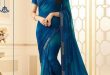 Prachi Desai Blue Georgette Sarees Online Shopping | Indian .