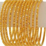 15 Latest Gold Bangles in 10 Grams (With images) | Gold bangles .